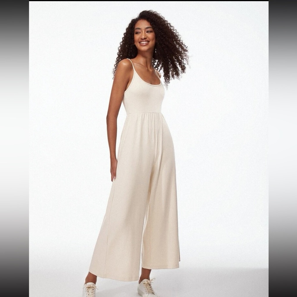 NWT SHEIN Basics Solid Cami Jumpsuit Size L